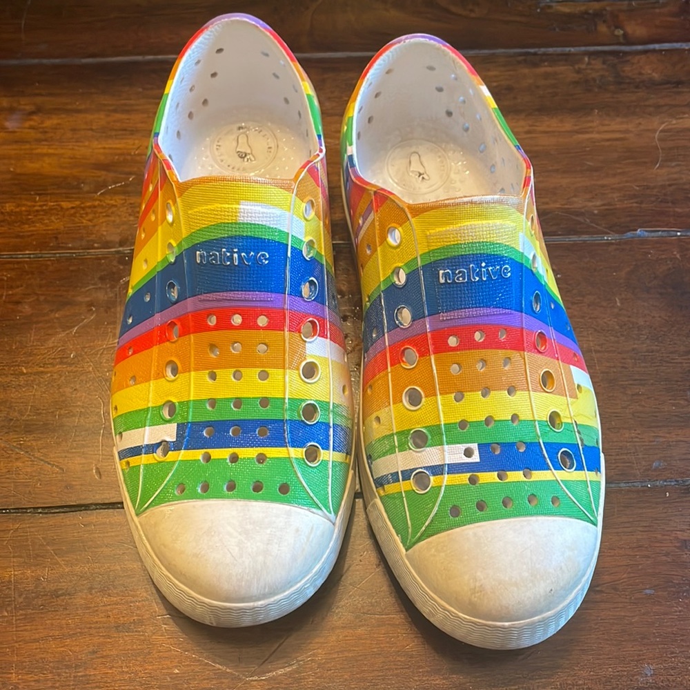 Rainbow Native shoes